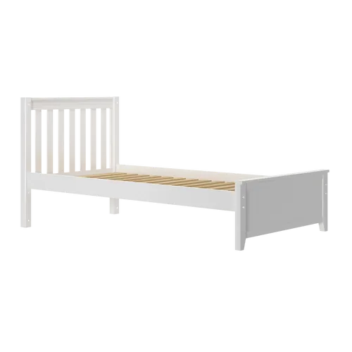 Solid Hardwood Platform Bed - Modular Design - 4018