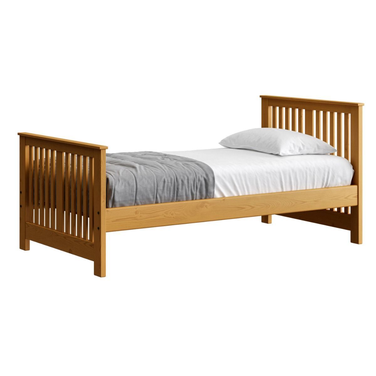 Solid wood Shaker Platform Bed