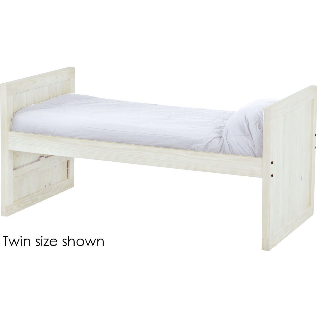 Solid Hardwood Panel Design captain bed by Crate Design Furniture, Bunk Beds Canada