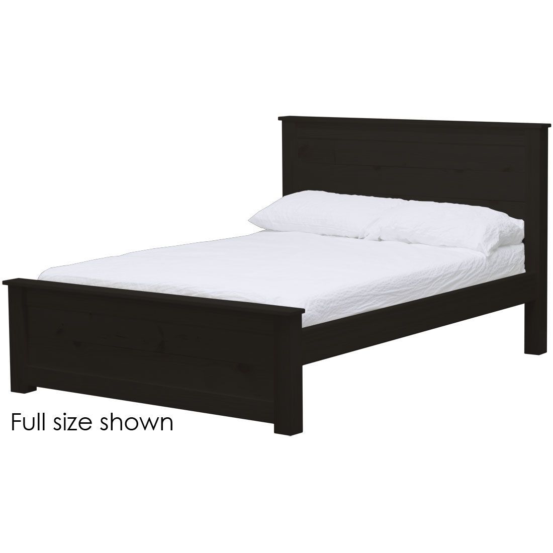 Solid Hardwood HarvestRoots Design Platform bed by Crate Design Furniture, Bunk Beds Canada 